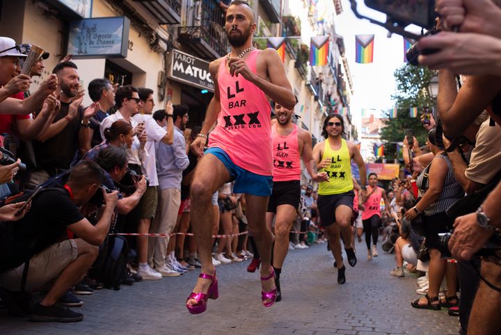 High Heels Pride Race In Madrid