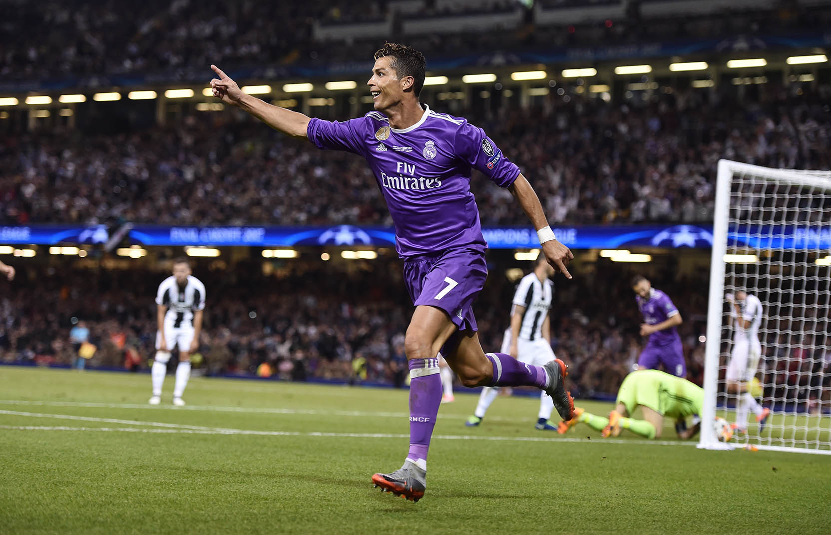 Ronaldo scores at UEFA Final 