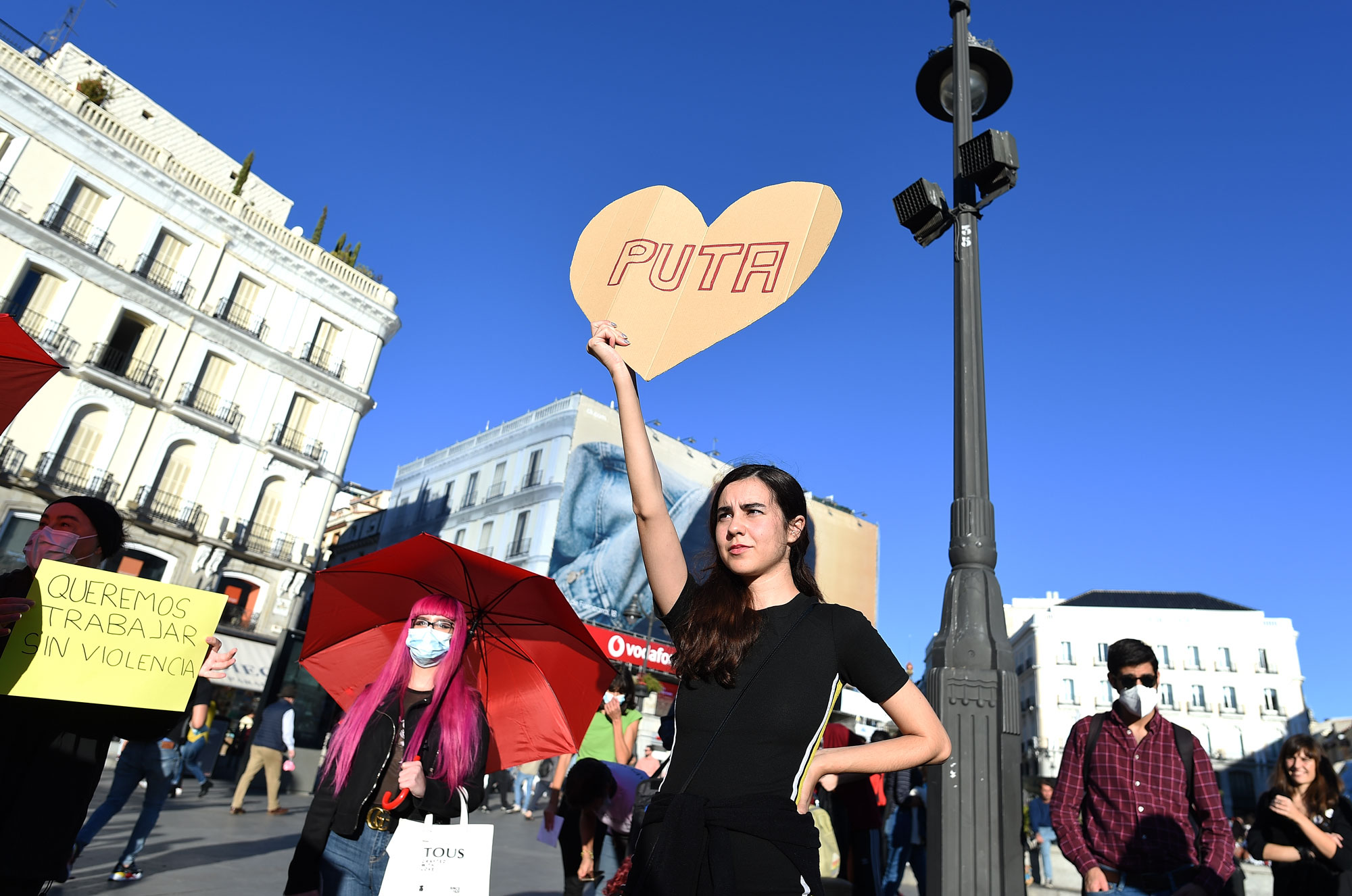 Spanish Sex Workers Protest Against Criminalisation